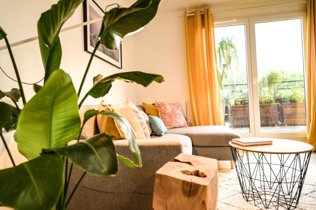 L'Olympique: Appartement Cosy, Vue Canal Grande Terrasse Et Parking Vaires-sur-Marne Εξωτερικό φωτογραφία